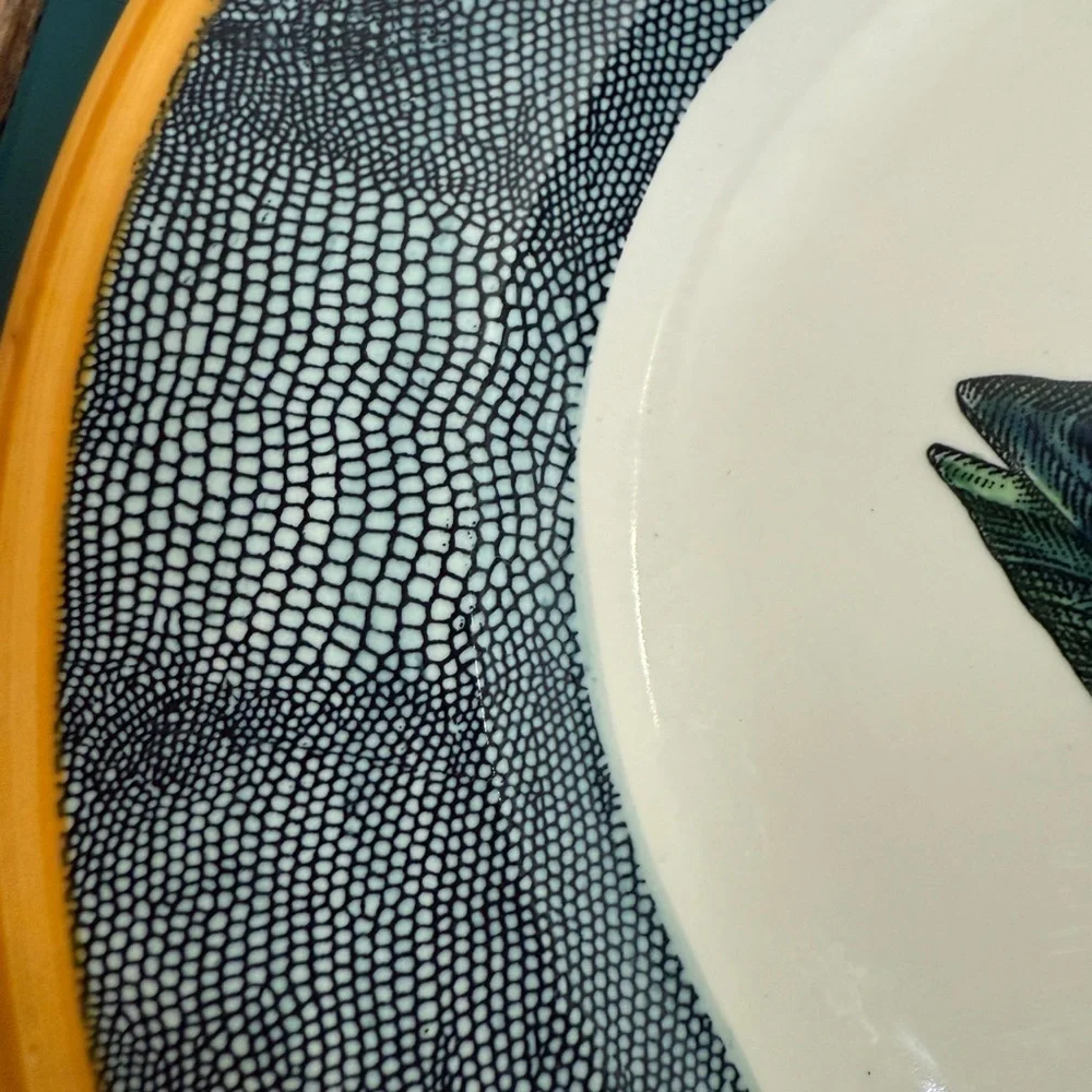 Williams Sonoma English Angler 17 inch platter Made in England